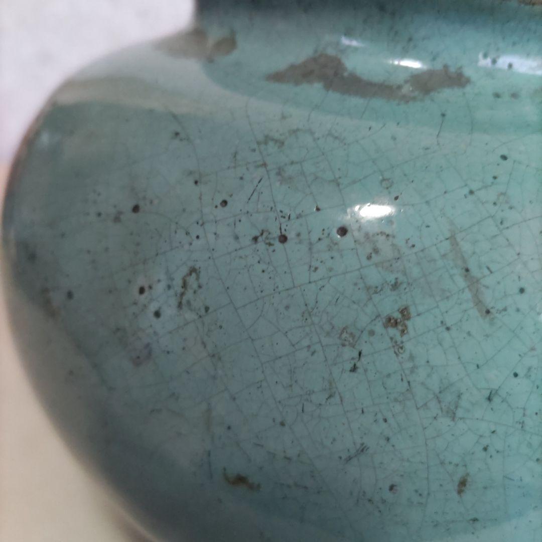 緑釉壺　H27