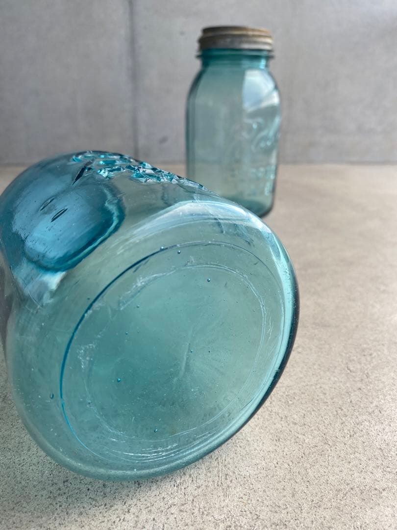 【廃盤】Mason Jar メイソンジャー セット ガラスジャー 花瓶 ガラス瓶