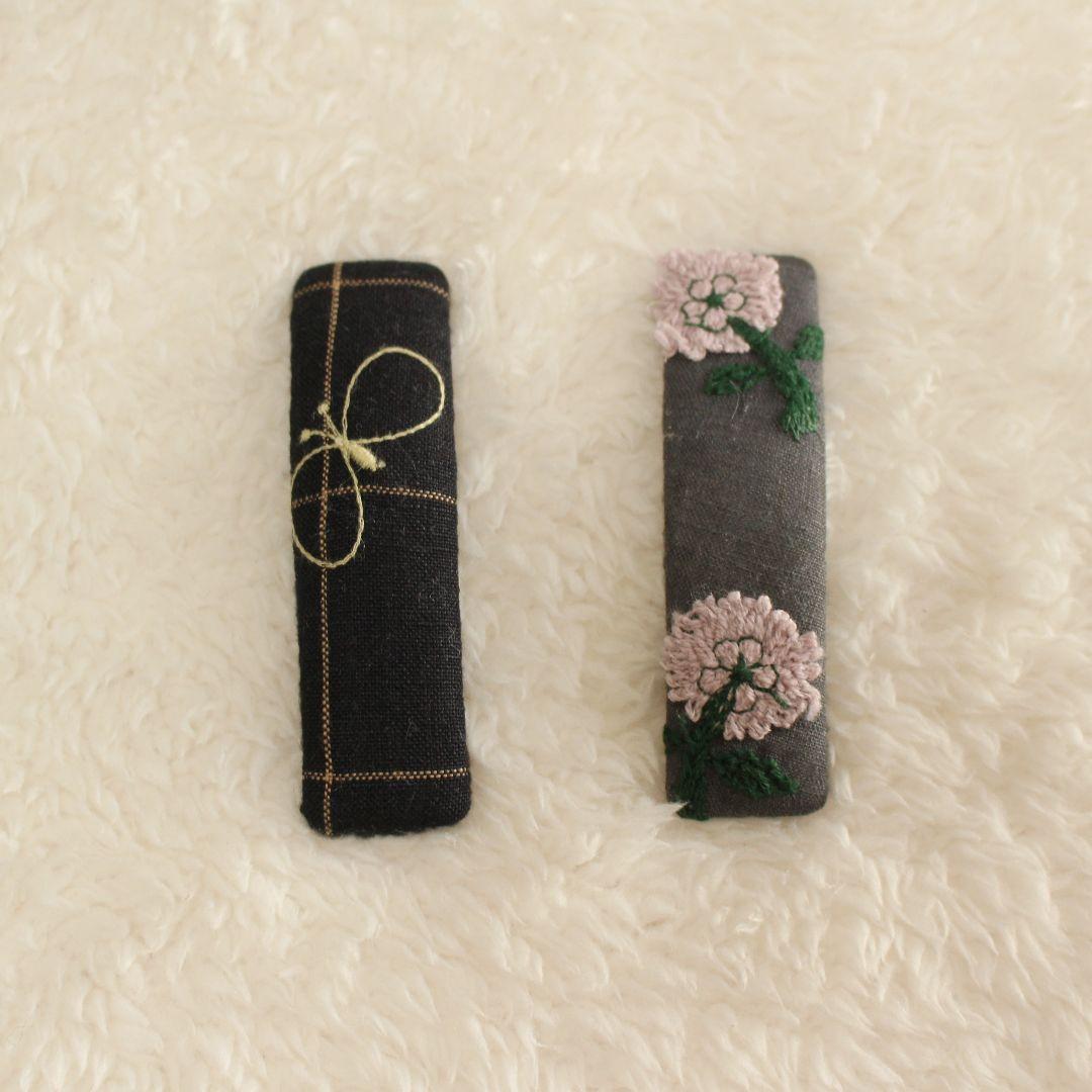 ミナペルホネン　パッチンピン2点セット