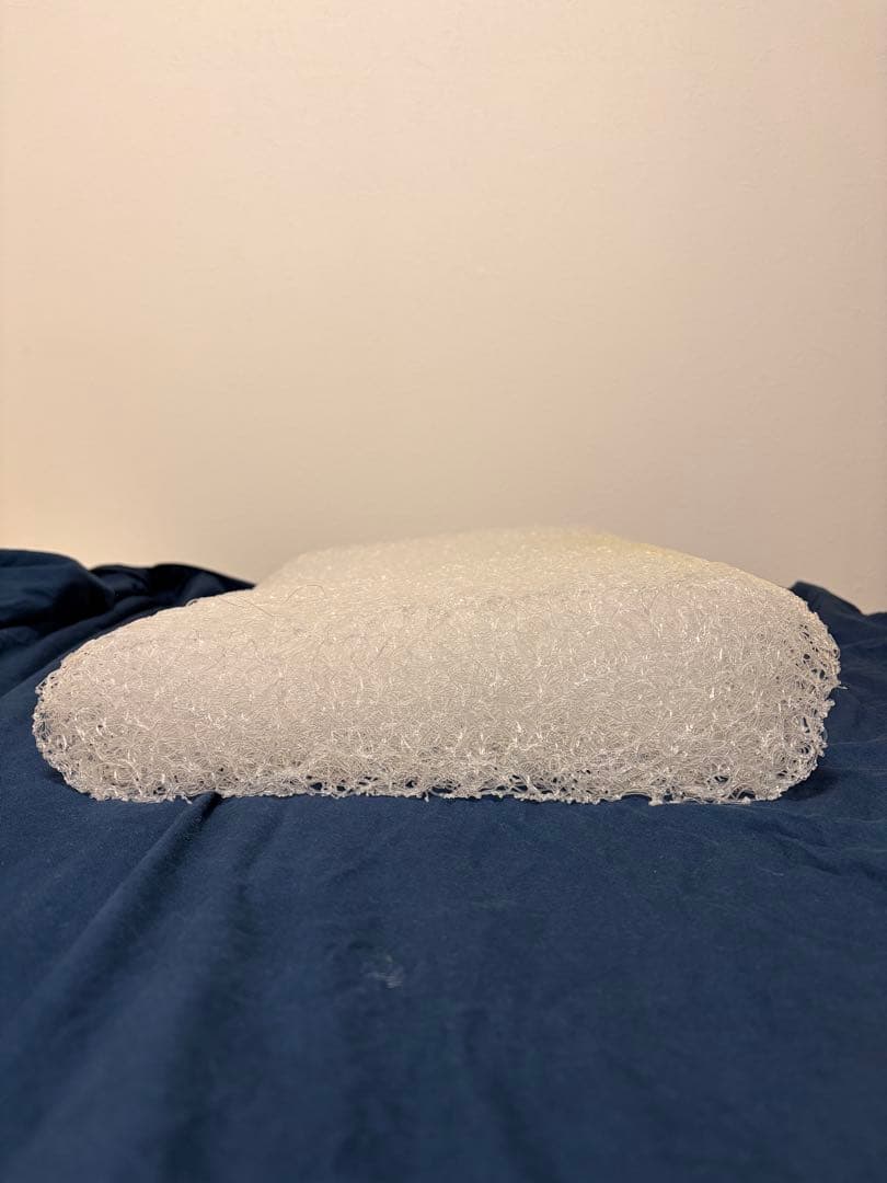 ブレインスリープ ピローLOW カバー（オーガニックスリープ）クラウドホワイト