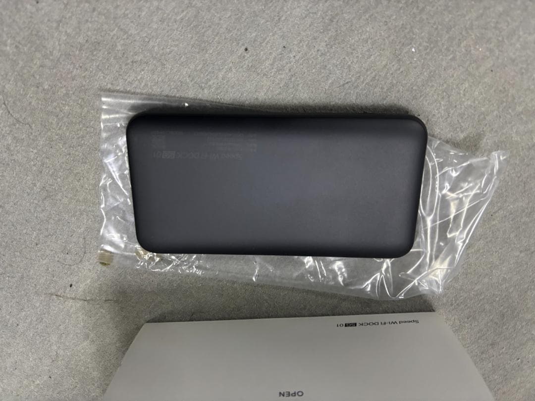 Speed Wi-Fi DOCK 5G 01 本体のみ（箱・説明書有）