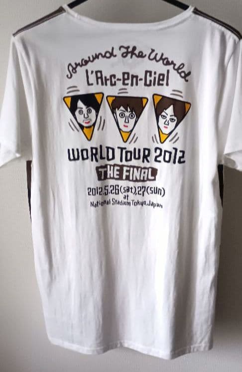 L'Arc-en-Ciel　ラルク　顔Tシャツ　hyde