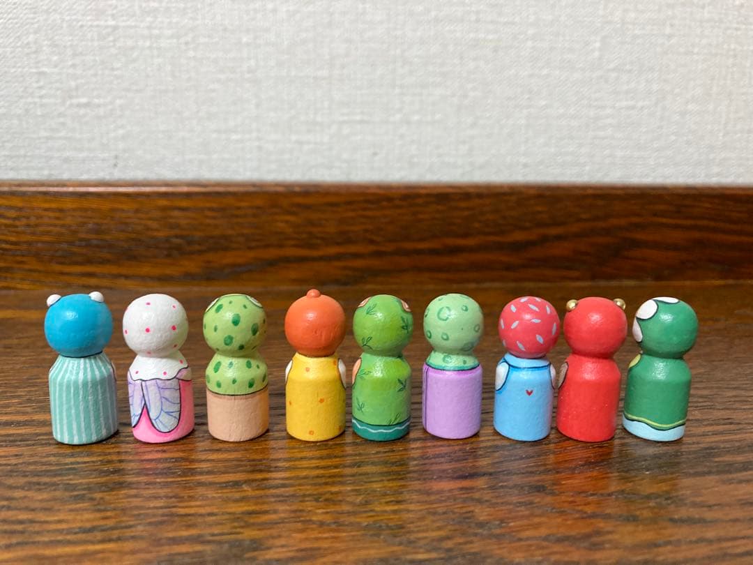 ひな祭りセール♪ロシア雑貨☆アニマルキット9個&Box付 マトリョーシカ