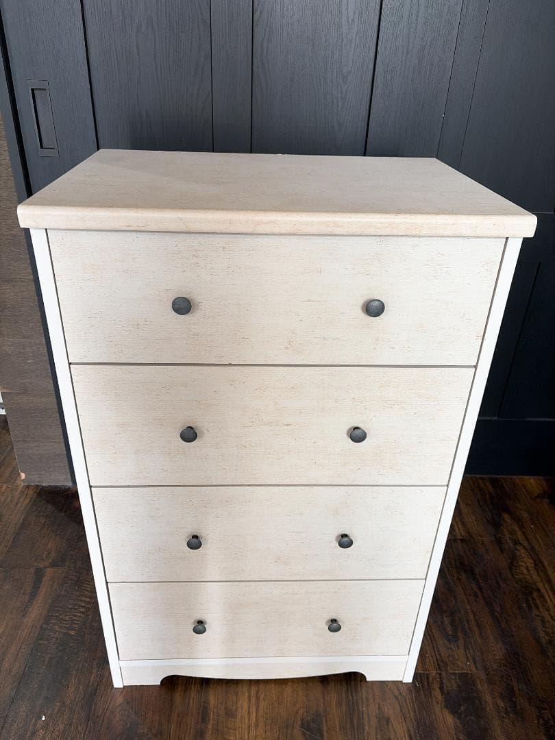 大阪京都限定 美品 ニトリ カントリー風チェスト リズバレーLZV-9060H