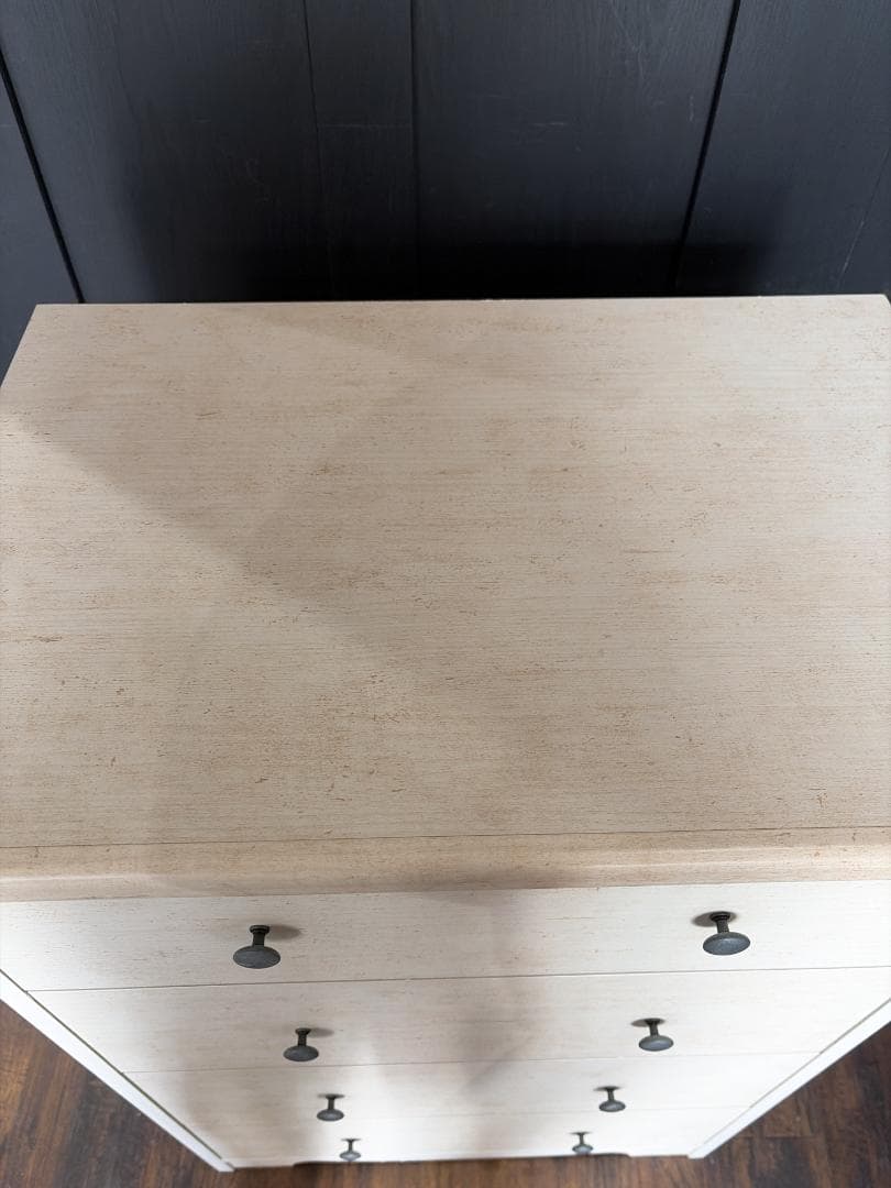 大阪京都限定 美品 ニトリ カントリー風チェスト リズバレーLZV-9060H