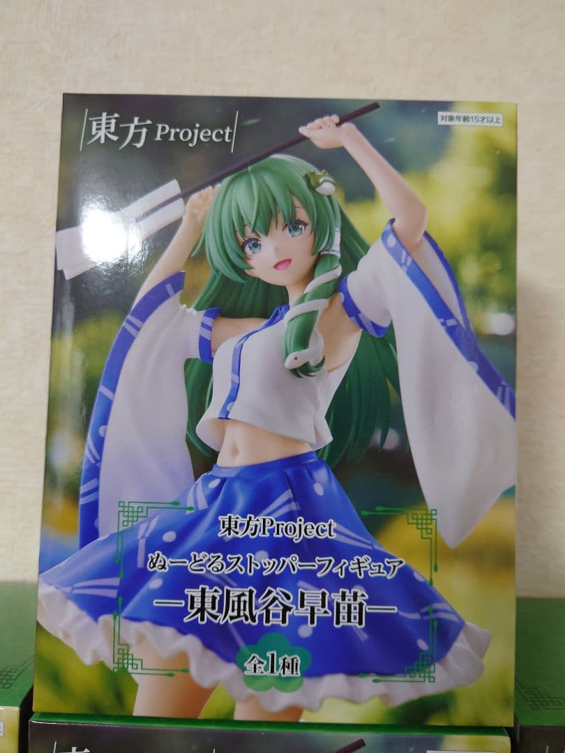 東方Project　東風谷早苗　ぬーどるストッパー　21個