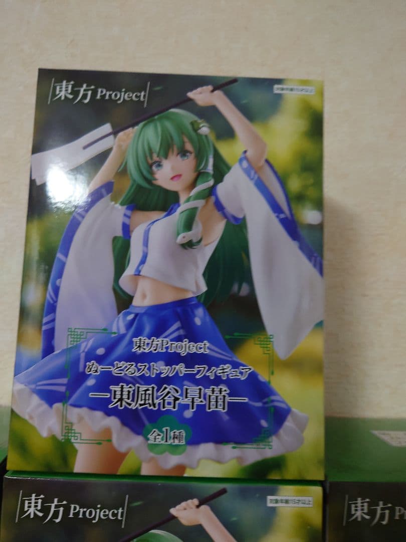 東方Project　東風谷早苗　ぬーどるストッパー　21個