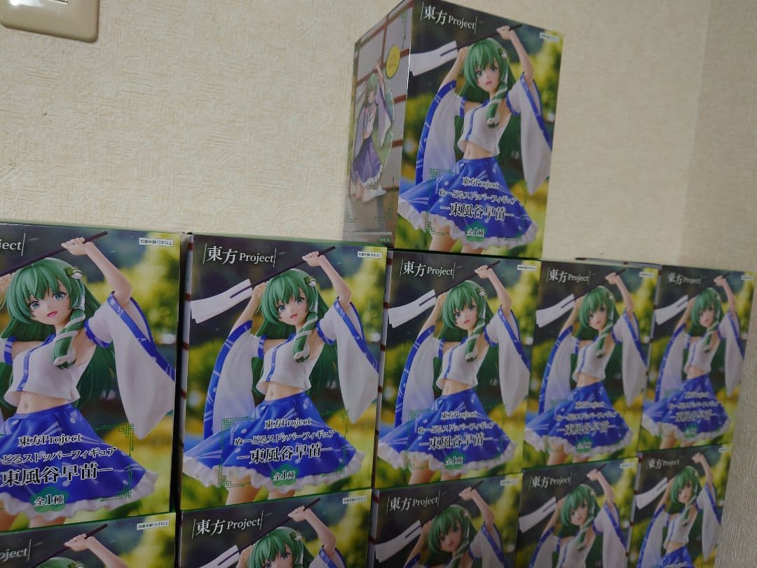 東方Project　東風谷早苗　ぬーどるストッパー　21個