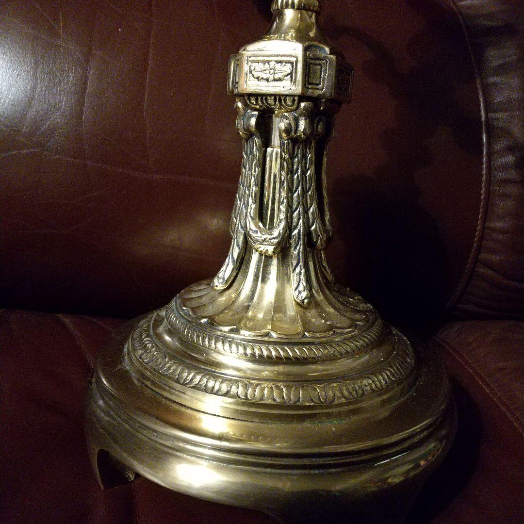 キャンドル立て 大型 ３灯 立て イタリア製 真鍮製 貴重品