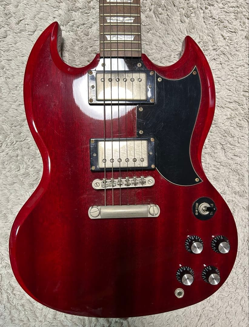 Epiphone SG チェリーレッド