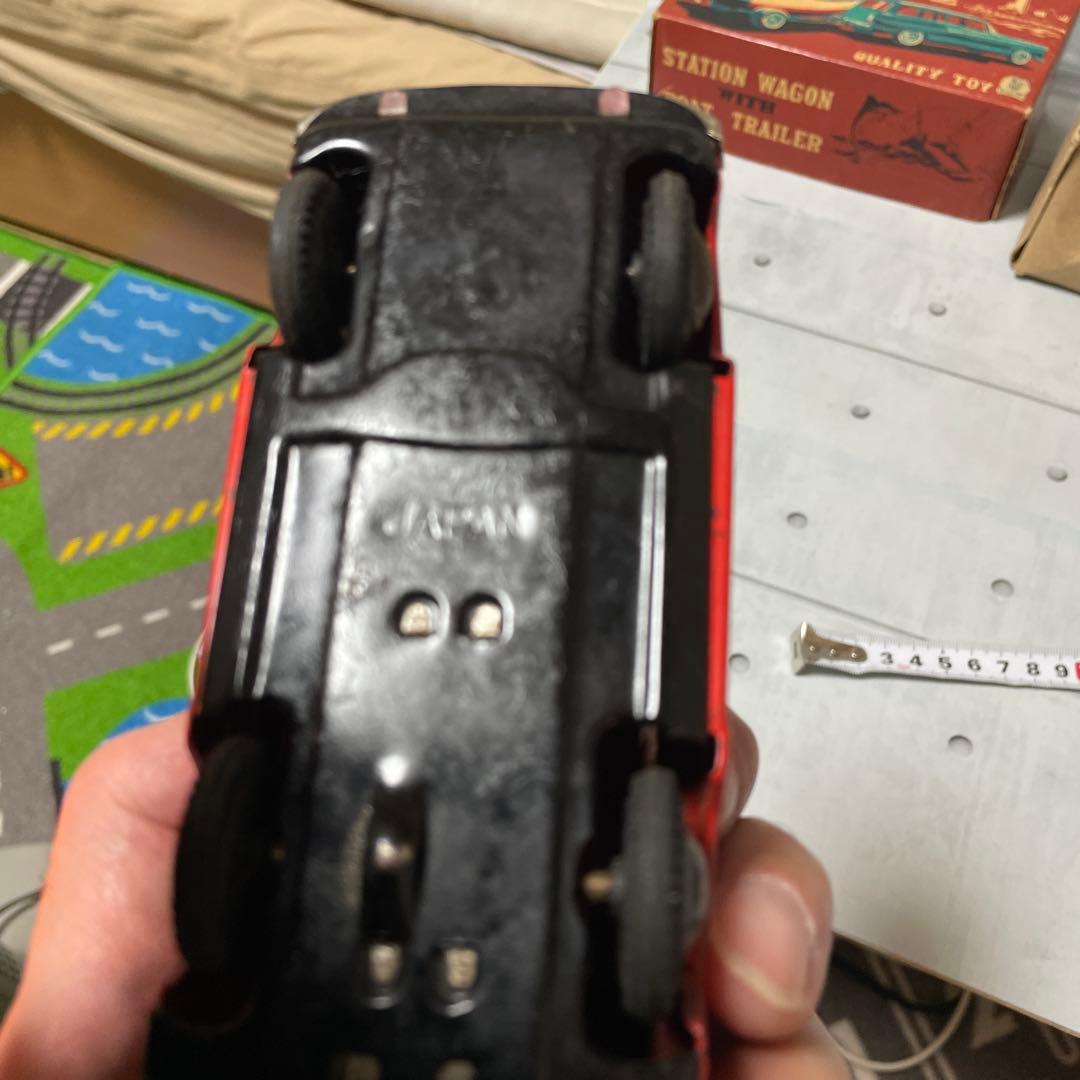 ブリキステーションワゴンボートトレーラー