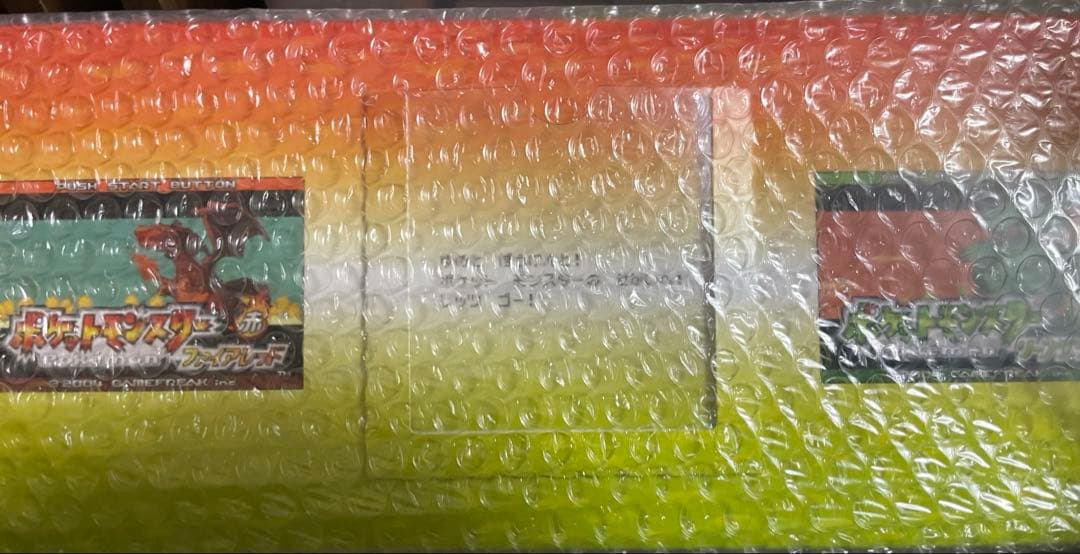 「ポケットモンスター ファイアレッド」特別版 ダウンロードカードなし