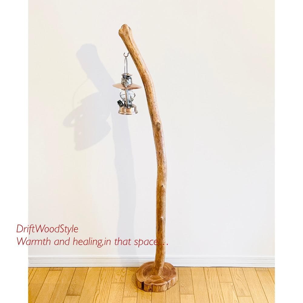 大サイズの天然流木のランプスタンド 置物 北欧 照明 ランタン N10