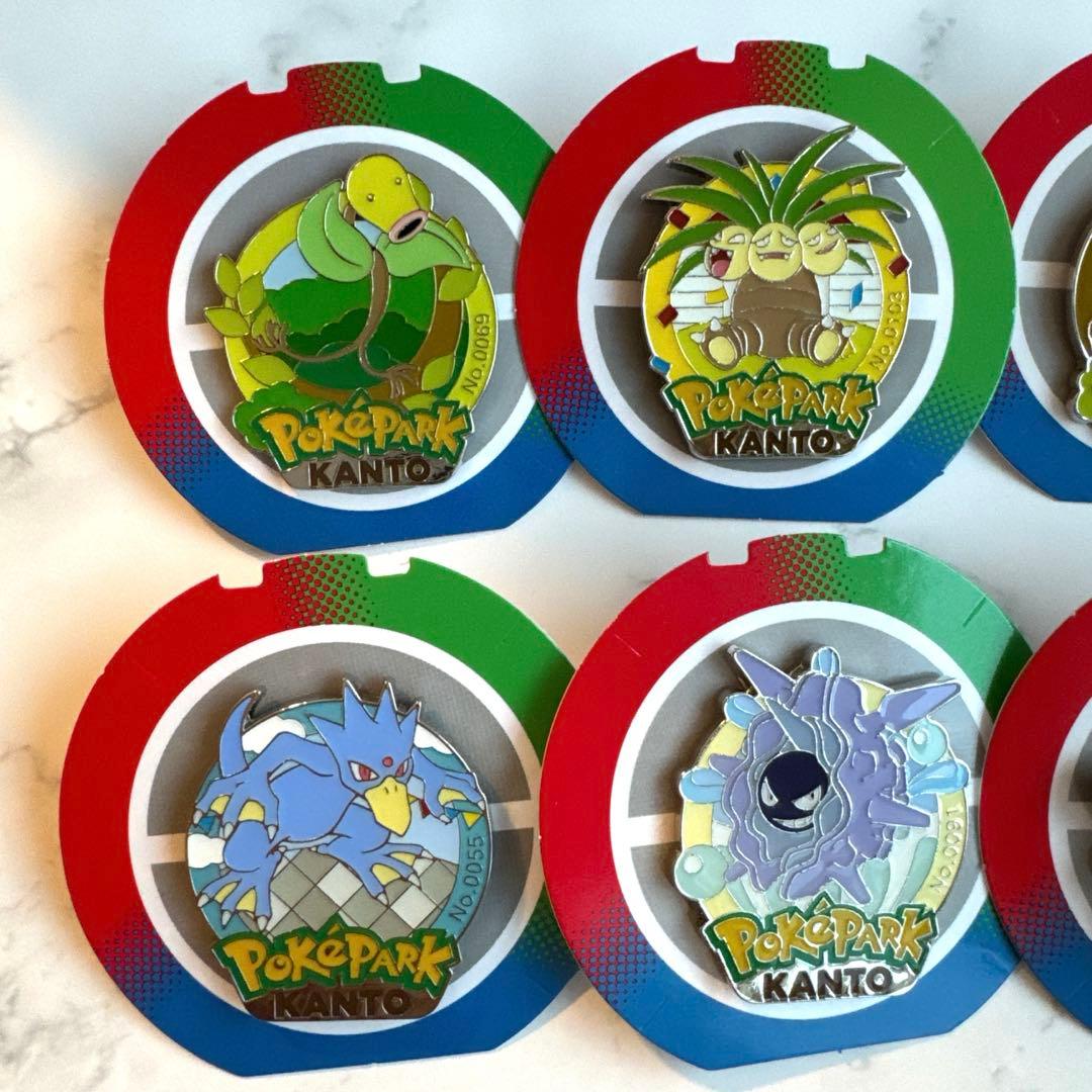 ポケパークカントー ピンバッジセット