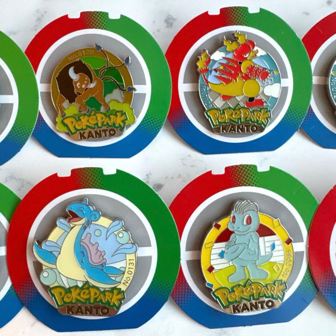 ポケパークカントー ピンバッジセット