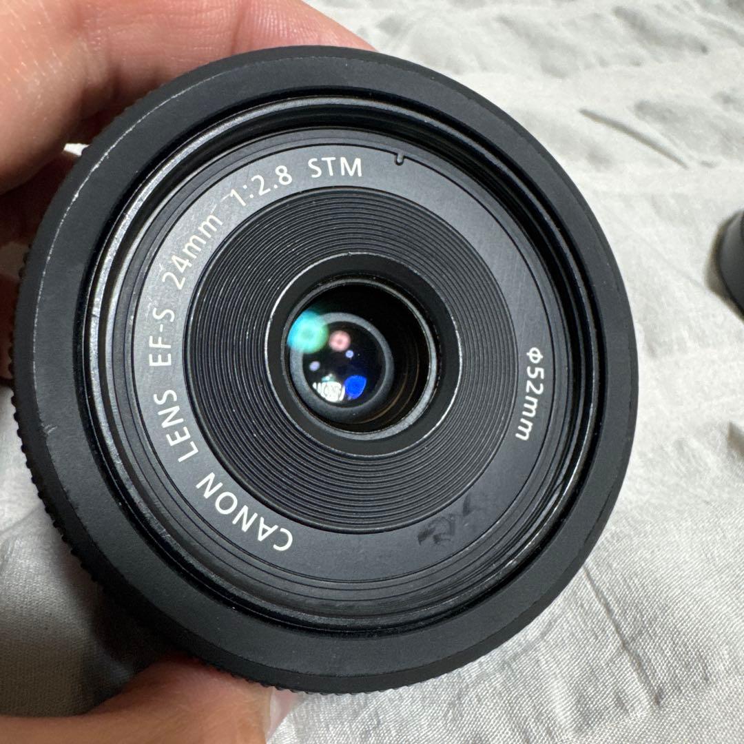 Canon EOS Kiss X10 レンズ＋単焦点24mm 無記入保証書付き