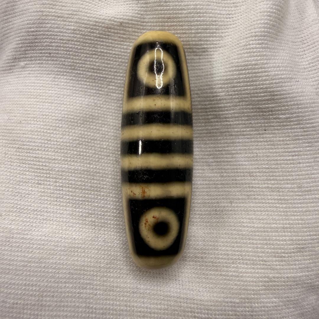 L069 地門四目希少天珠瑪瑙茶珠開運魔除け