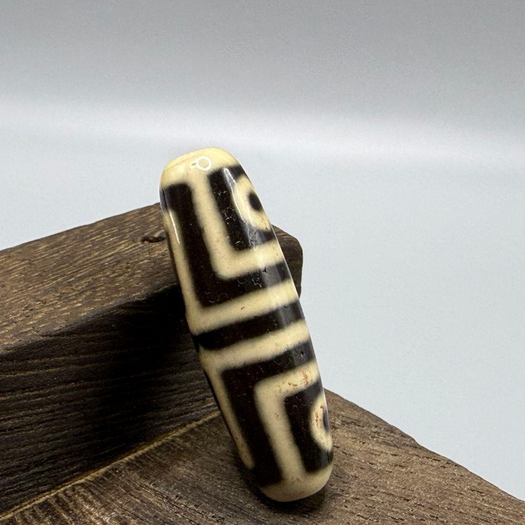 L069 地門四目希少天珠瑪瑙茶珠開運魔除け