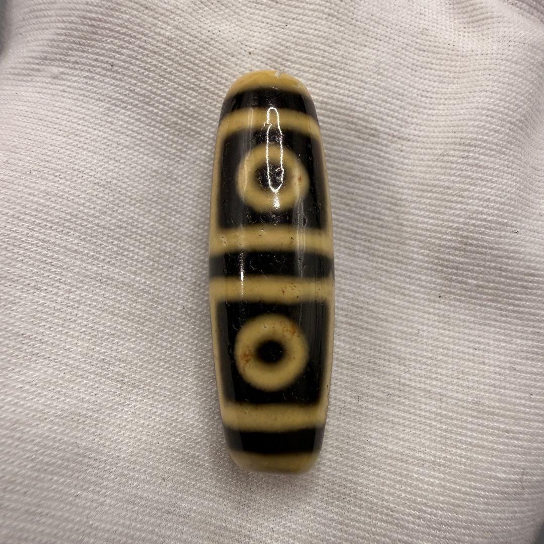 L069 地門四目希少天珠瑪瑙茶珠開運魔除け