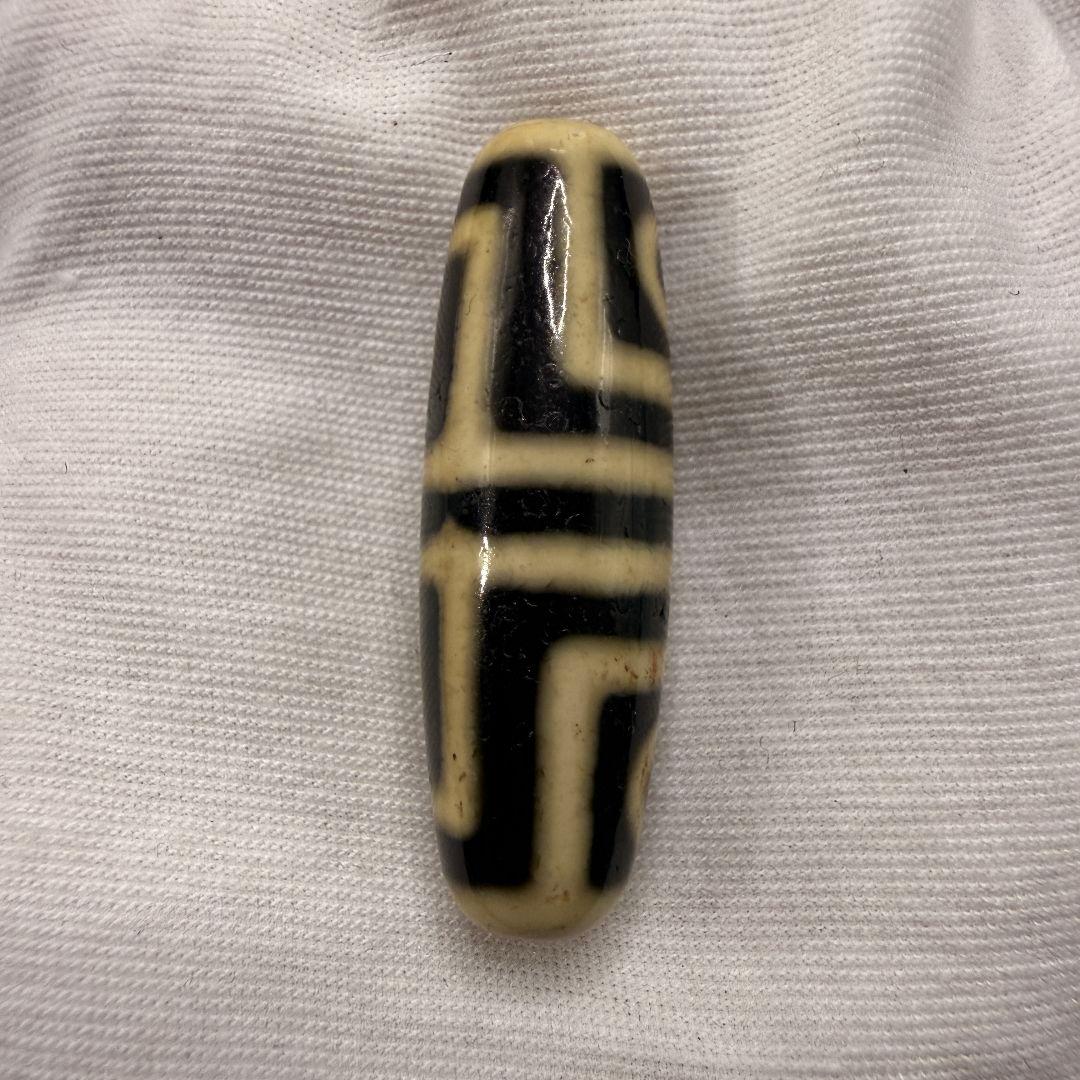 L069 地門四目希少天珠瑪瑙茶珠開運魔除け