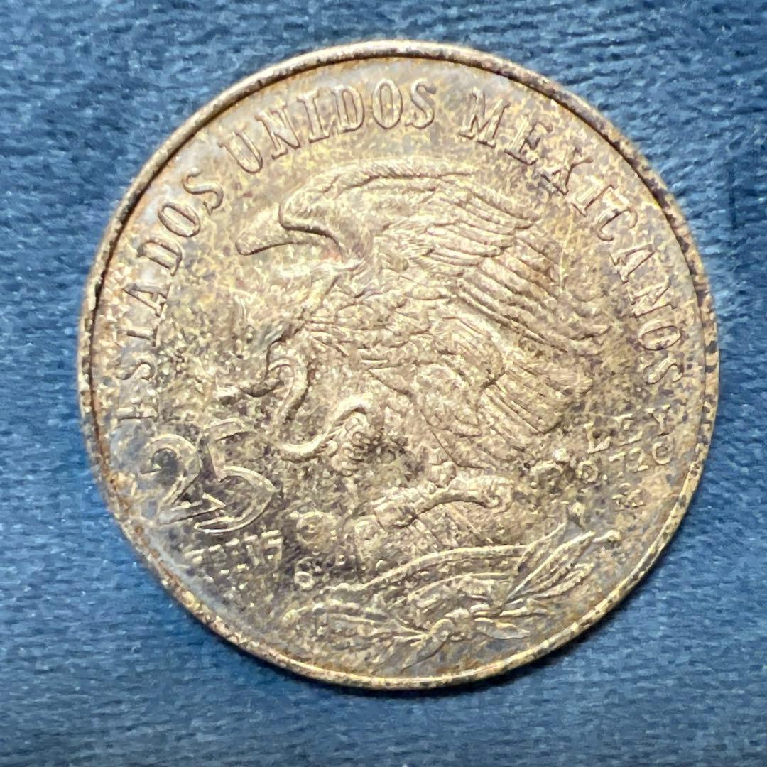 1968年 メキシコオリンピック 25ペソ 銀貨