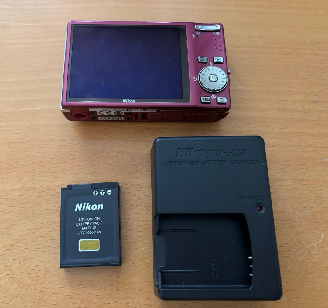 Nikon COOLPIX 赤 デジタルカメラ