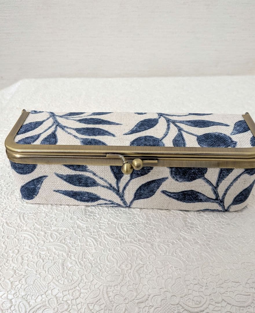 カルトナージュ　お道具箱とがま口BOXの2点セットでお得　モリスローズヒップ