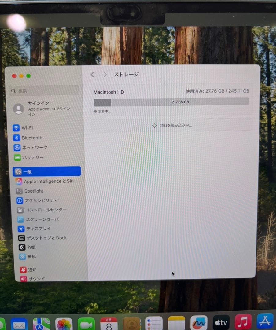 MacBook Air M3 256GB 本体+充電器 スペースグレー