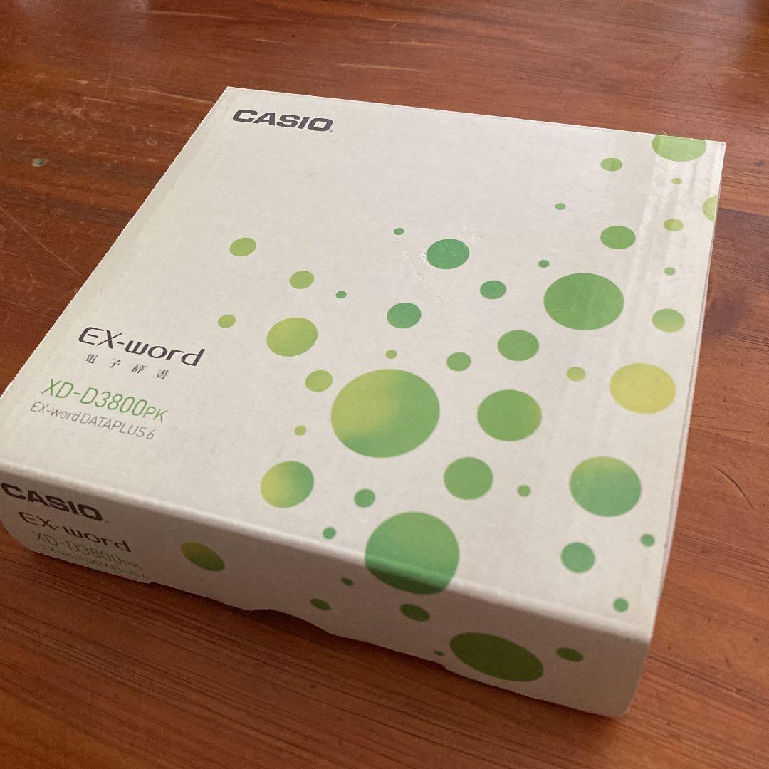 CASIO   EX-word  電子辞書　XD-D3800PK    ピンク
