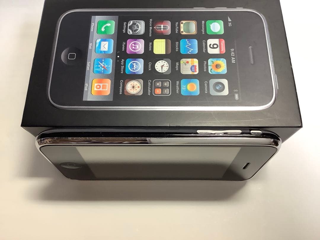 Apple iPhone3GS黒16GB今では貴重なフルセット（望遠セット付き）