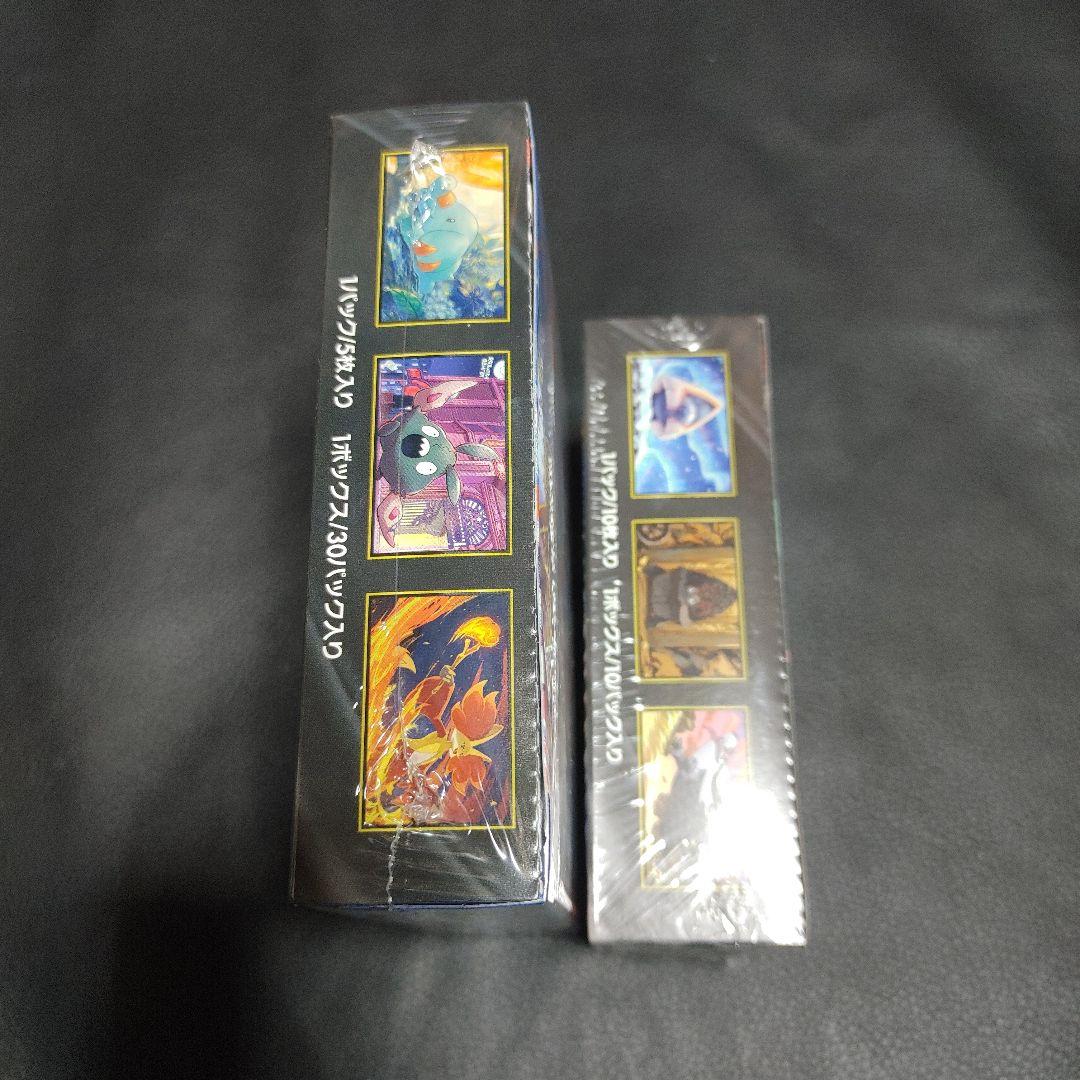 ポケカ ニンジャスピナー メガドリーム ex 各1box 新品未開封シュリンク付