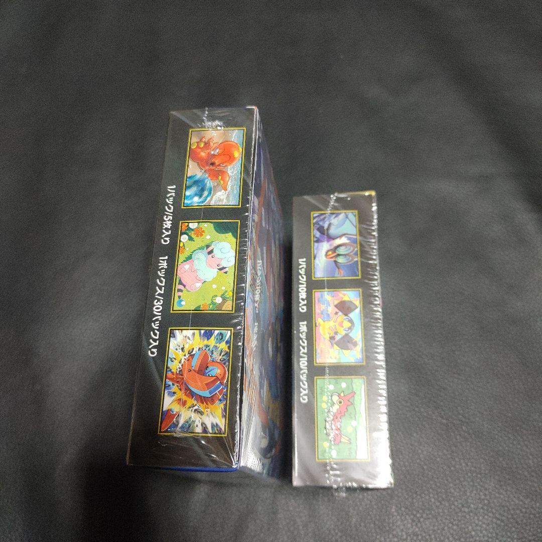 ポケカ ニンジャスピナー メガドリーム ex 各1box 新品未開封シュリンク付