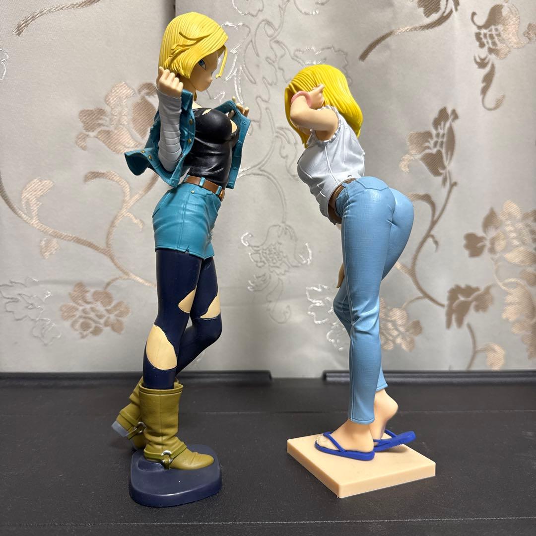 ドラゴンボール 18号 フィギュア セット。