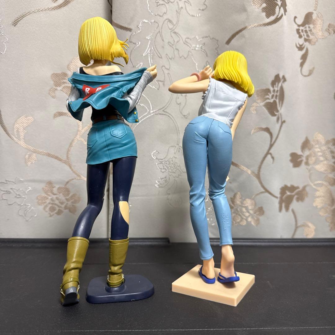 ドラゴンボール 18号 フィギュア セット。