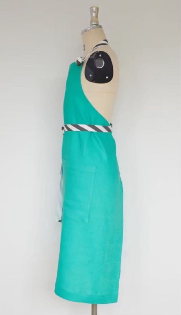 新品 タキマキ エプロン TAKIMAKI ORGANIC ミントグリーン
