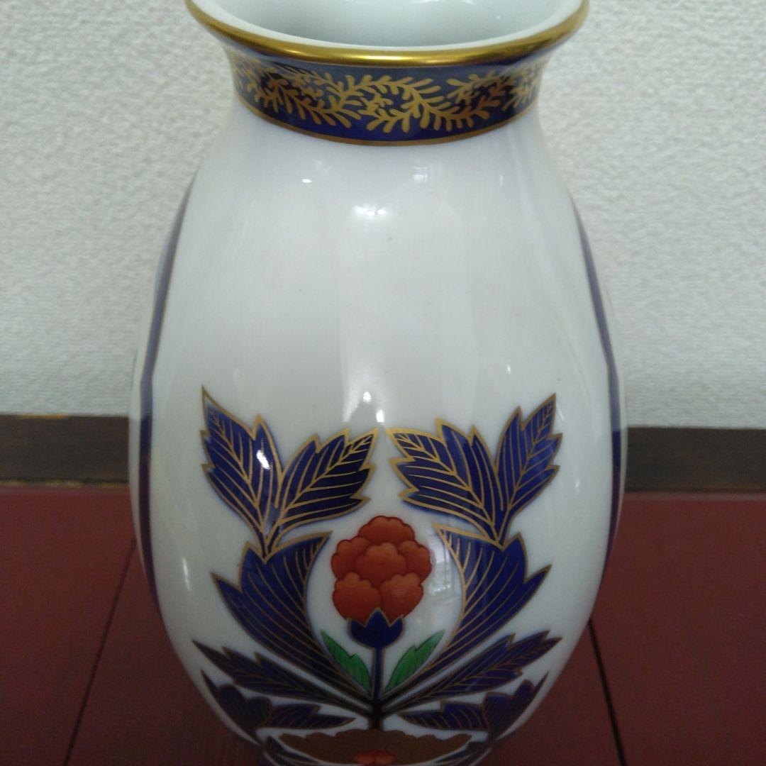 （値下げ）香蘭社　南蛮船　花瓶　花器和蘭陀人　南蛮渡来　オランダ船　未使用　美品