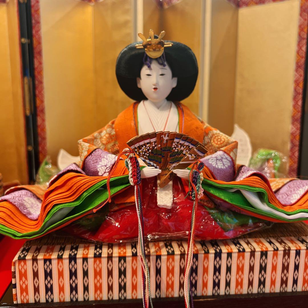 極美品　おひなさま　親王飾り　雛人形　極上品