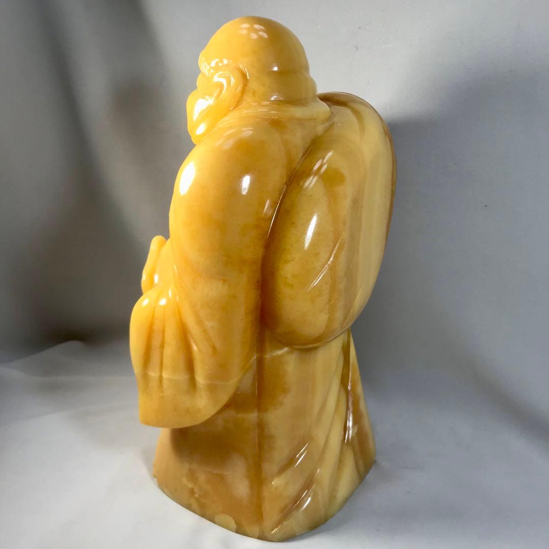 金運招来　金運　布袋様　天然石　オニックス　縁起物　インテリア　未使用　特大