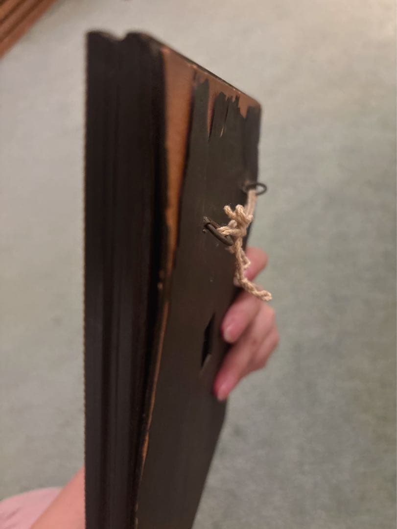 レア廃盤【黒】ウェッジウッド 木製フレームブラックジャスパー