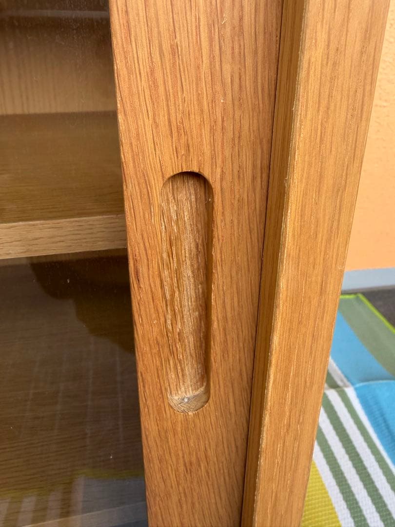 無印良品　食器棚　引き戸　キャビネット