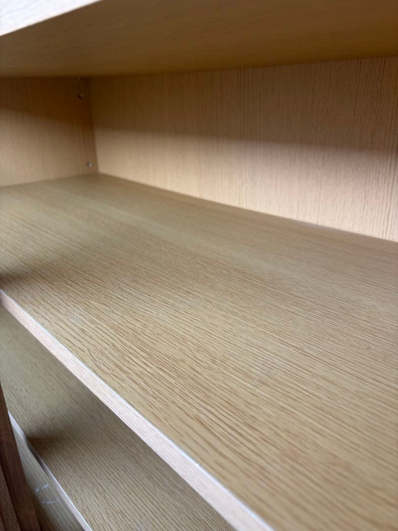 無印良品　食器棚　引き戸　キャビネット