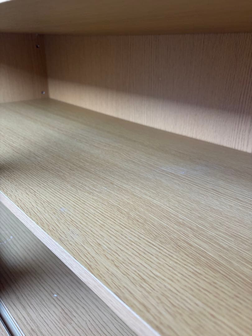 無印良品　食器棚　引き戸　キャビネット