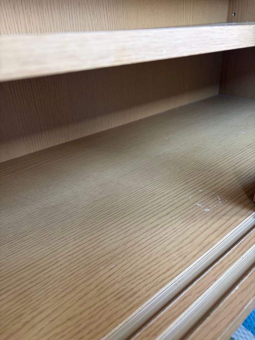 無印良品　食器棚　引き戸　キャビネット