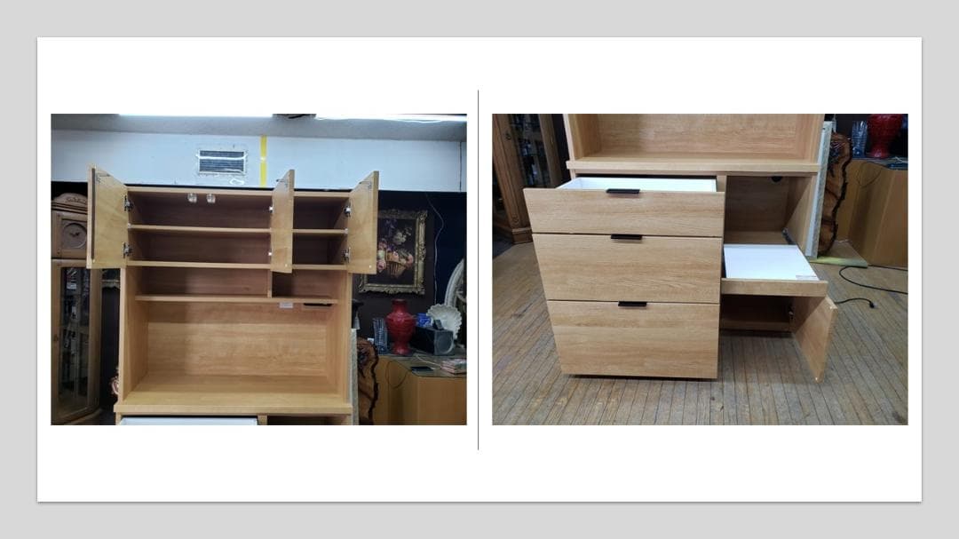 b16　ニトリ製　カップボード　キッチンボード