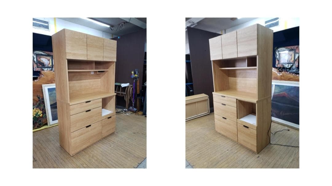 b16　ニトリ製　カップボード　キッチンボード