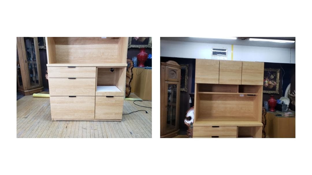 b16　ニトリ製　カップボード　キッチンボード