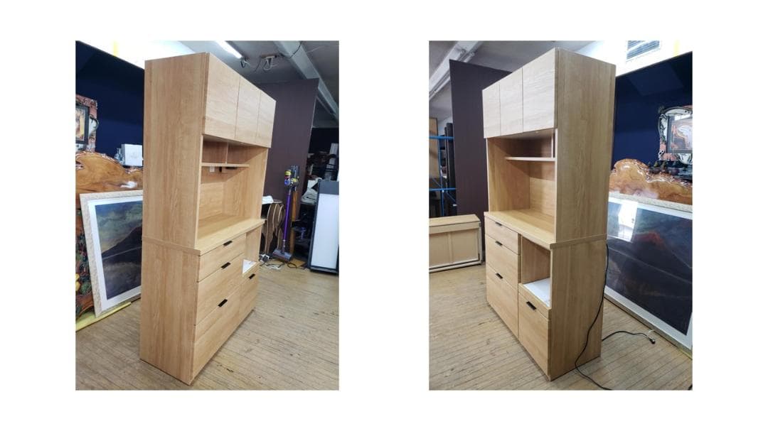 b16　ニトリ製　カップボード　キッチンボード