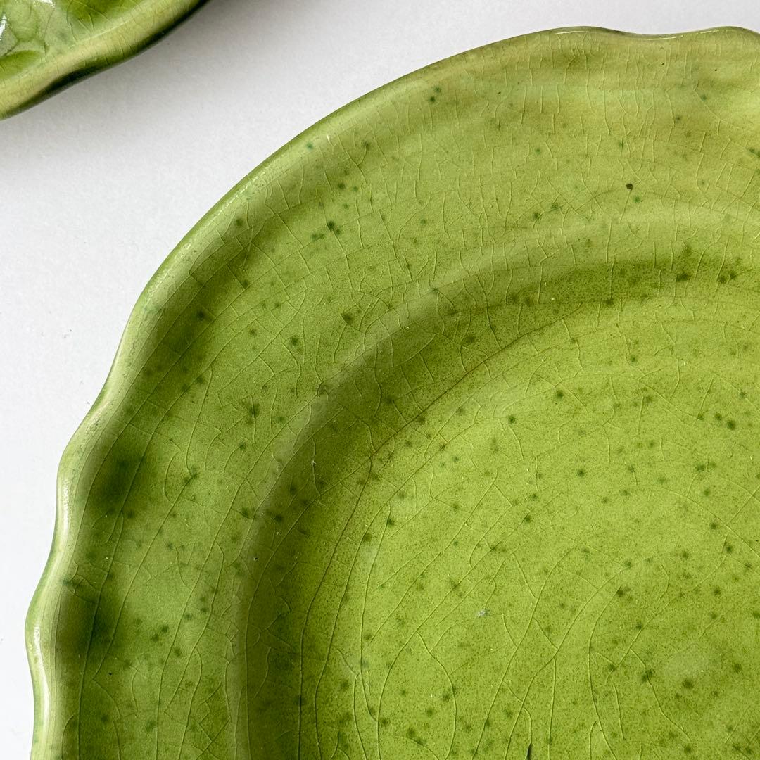 フランスヴィンテージ　南仏ヴァロリス　ディナープレート