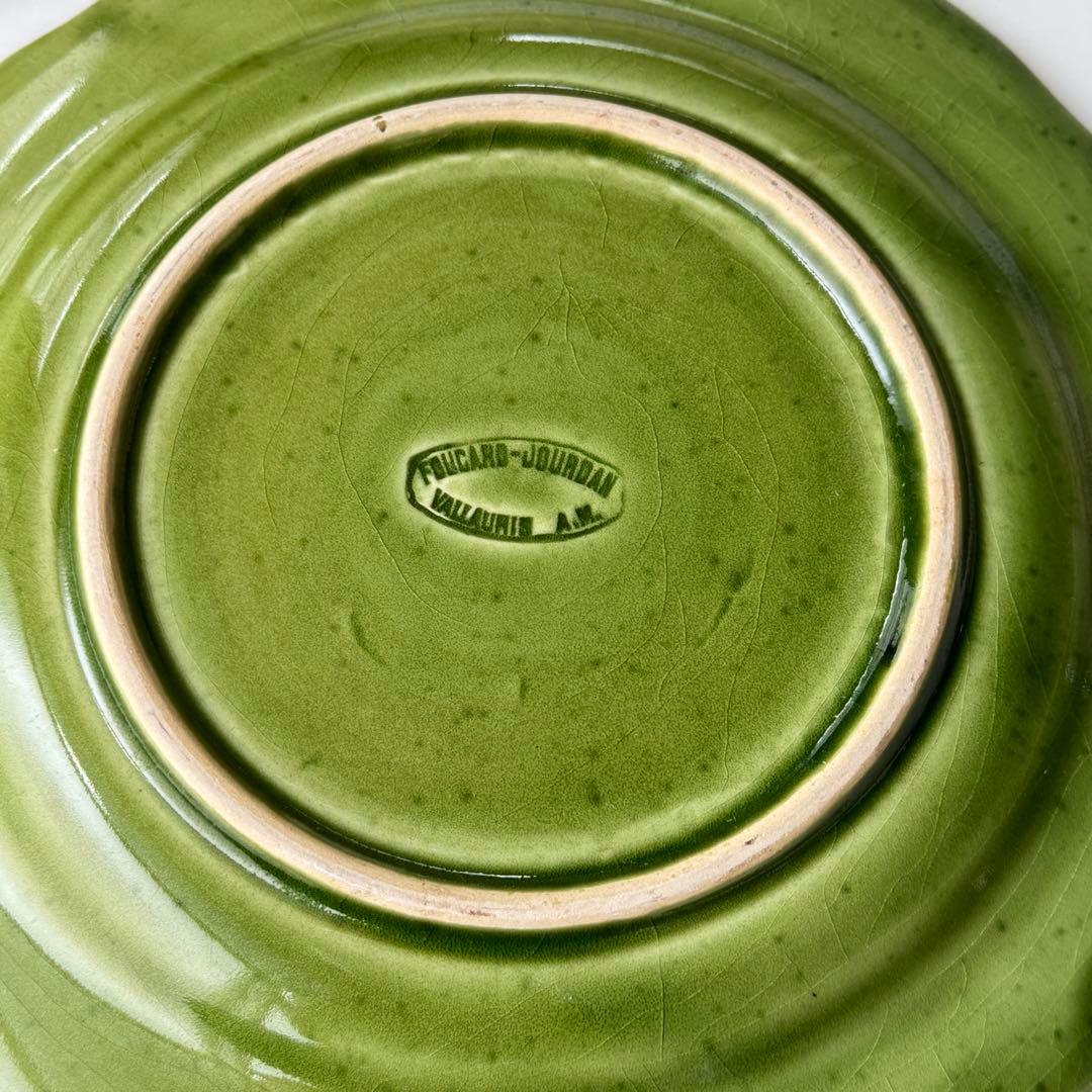 フランスヴィンテージ　南仏ヴァロリス　ディナープレート