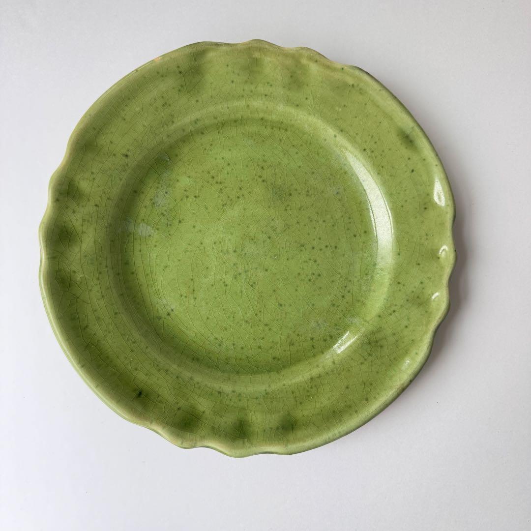 フランスヴィンテージ　南仏ヴァロリス　ディナープレート